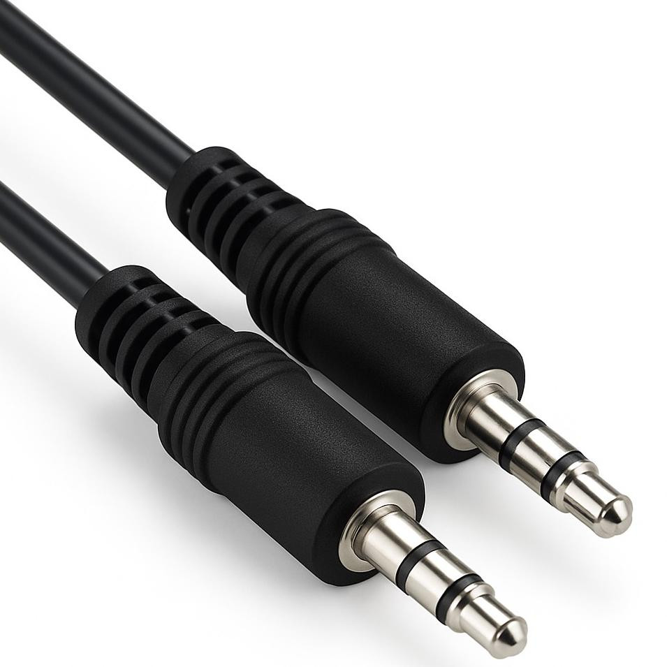 [4228] Buerotika AUX 3.5mm Jack to Jack Audio Cable 5M  – Full Copper, Ultra High Transfer Speed (Multiple Lengths) | 52121
