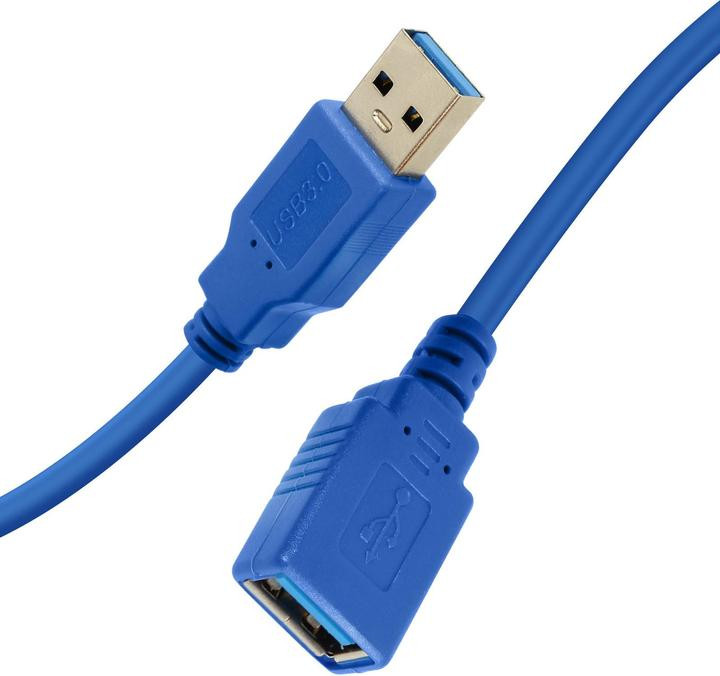[4255] Buerotika Extension USB Cable 5M Male/Female – Full Copper, Ultra High Transfer Speed (Multiple Lengths) | 52148