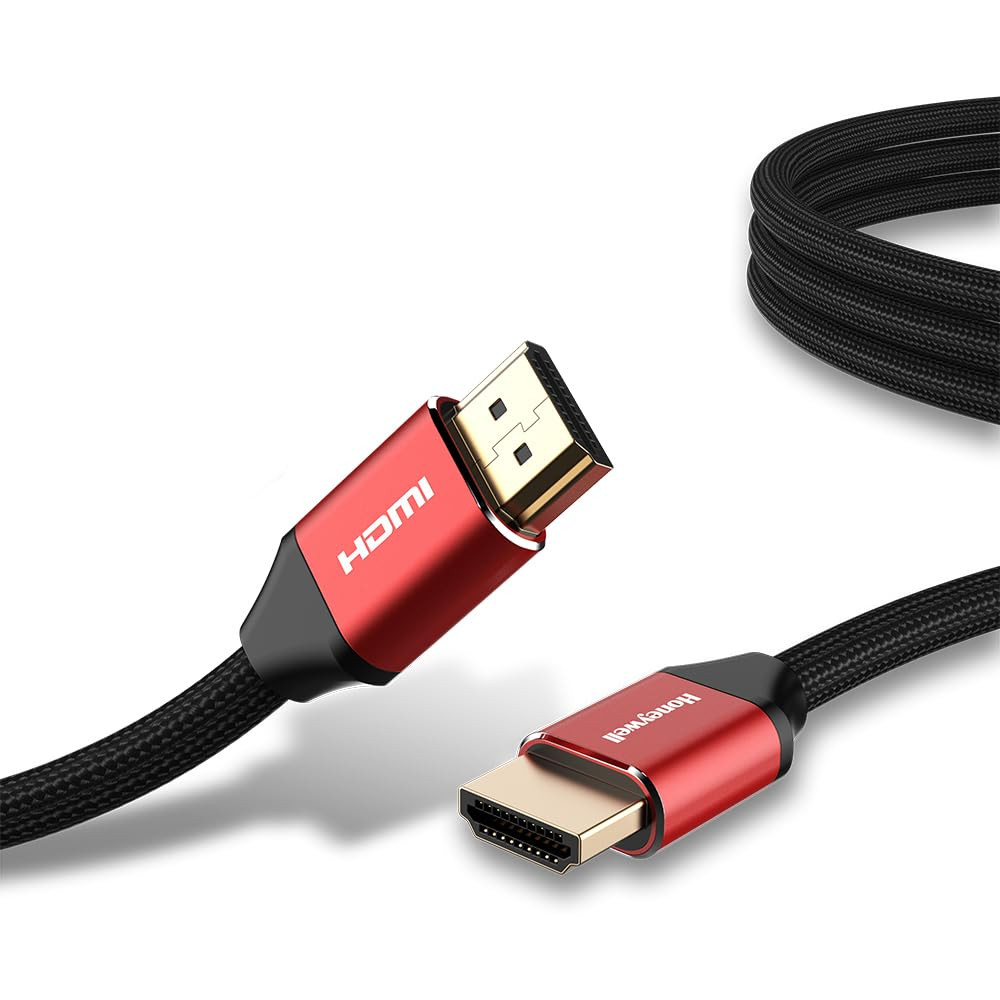 [4216] Buerotika HDMI Cable 8K 1.5M – Full Copper, UHD, Ultra High Transfer Speed (Multiple Lengths) | 52109