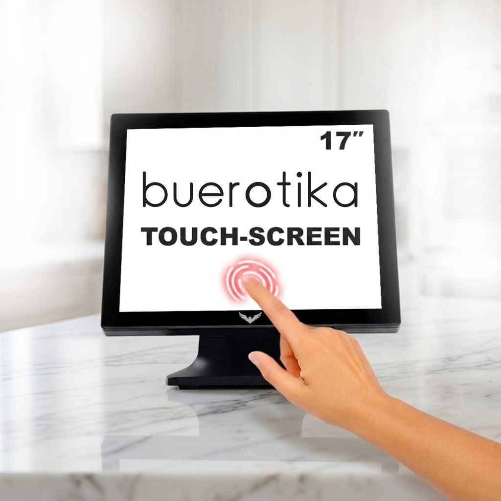 [4778] Buerotika 17" Touch Screen Monitor – 1280x1024, 60Hz, VGA Port | B17MT1