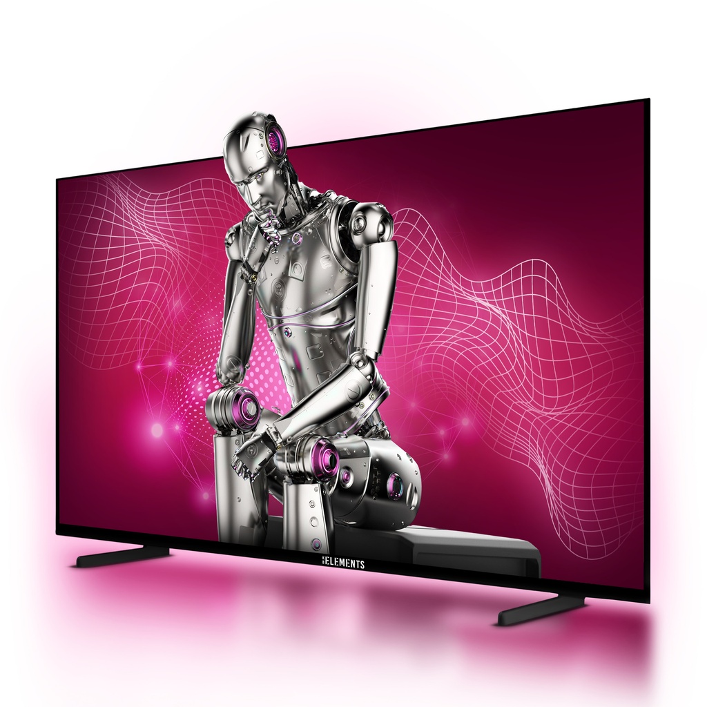 [5084] KB Elements 100" QLed Tv UHD 4K Smart Aluminum – ELT100WQ8DE