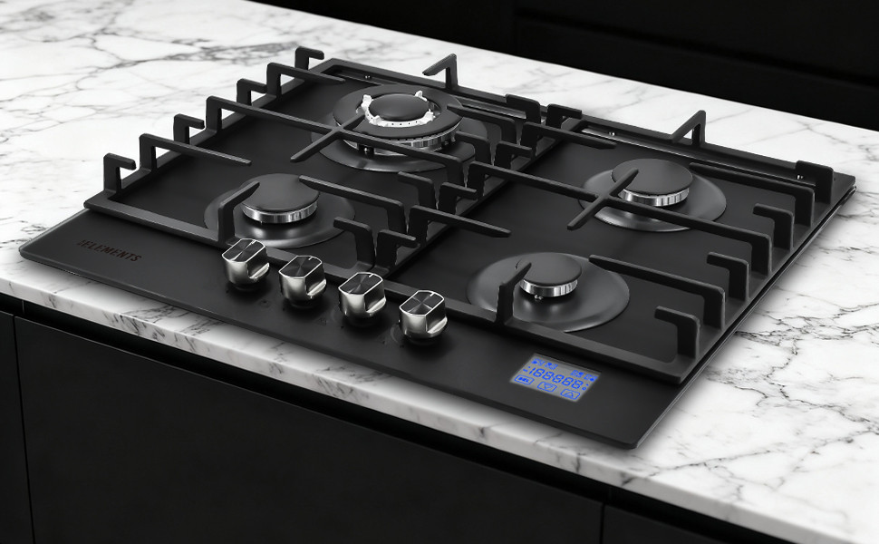 [5108] KB Elements Built-in Gas Cooktop ( 4 Burners ) – ELK60GH1